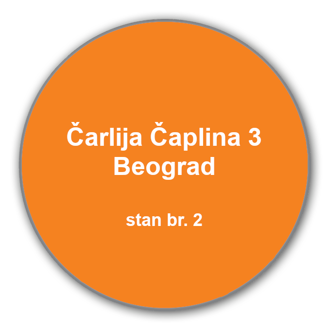 Čarlija Čaplina 3, Beograd, stan br. 2